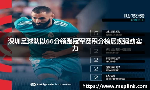 深圳足球队以66分领跑冠军赛积分榜展现强劲实力